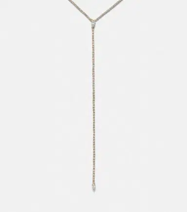 SHAY JEWELRY Thread Y 18kt gold lariat necklace with diamonds | Thumbnail 3 SHAY JEWELRY Thread Y 18kt gold lariat necklace with diamonds | Thumbnail 3