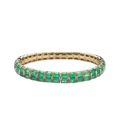 SHAY JEWELRY 18kt gold bracelet with emeralds | Thumbnail 1