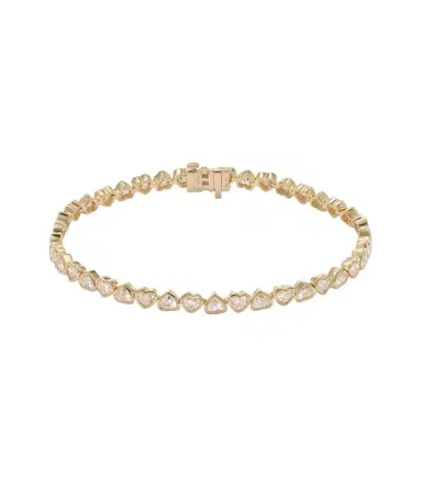 Shay Jewelry Petite 18kt gold tennis bracelet with diamonds | Thumbnail 1 Shay Jewelry Petite 18kt gold tennis bracelet with diamonds | Thumbnail 1