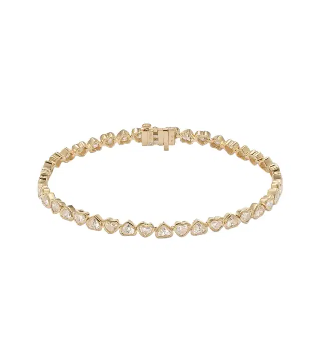 Shay Jewelry 18kt gold tennis bracelet with diamonds