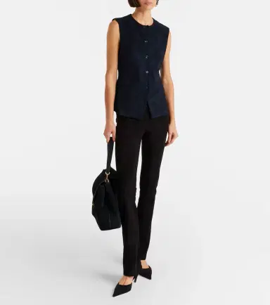 STOULS JP Long suede flared pants | Thumbnail 6 STOULS JP Long suede flared pants | Thumbnail 6