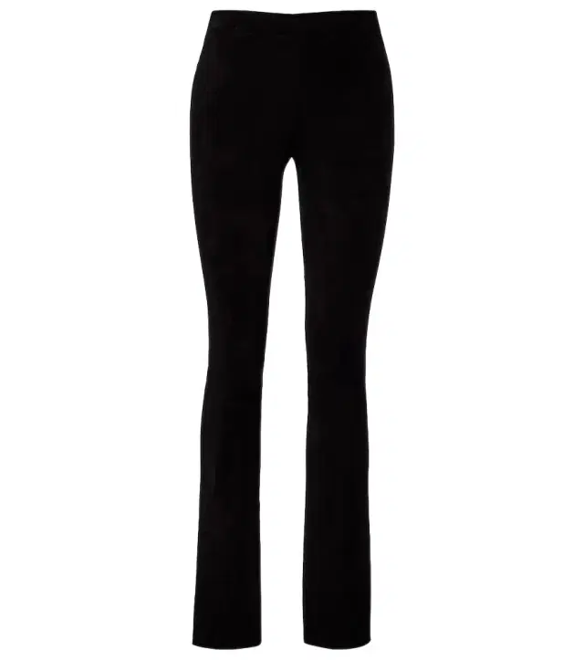 JP Long suede flared pants