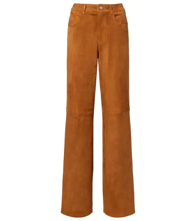 Stouls Mytheo suede wide-leg pants
