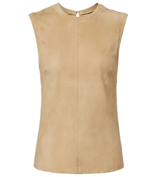 Stouls Miuccia suede top