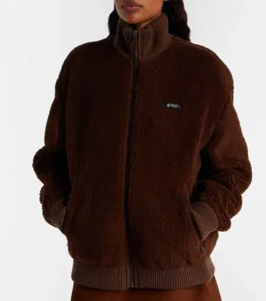 Prada Wool-blend fleece jacket | Thumbnail 2 Prada Wool-blend fleece jacket | Thumbnail 2
