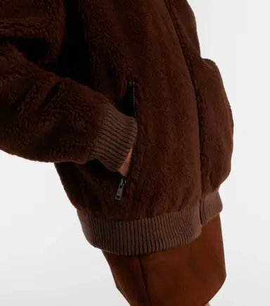 Prada Wool-blend fleece jacket | Thumbnail 3 Prada Wool-blend fleece jacket | Thumbnail 3