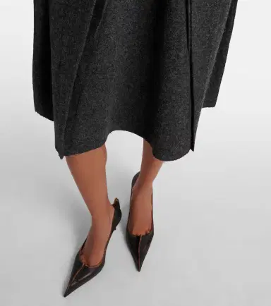 Prada Ruffled virgin wool minidress | Thumbnail 7 Prada Ruffled virgin wool minidress | Thumbnail 7