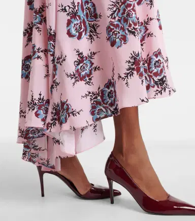 Rodarte Floral-appliqué silk gown | Thumbnail 6