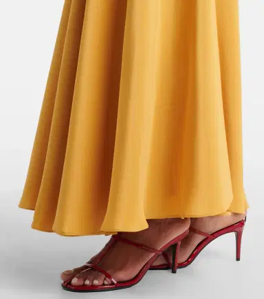Rodarte Floral-appliqué silk crêpe gown | Thumbnail 4 Rodarte Floral-appliqué silk crêpe gown | Thumbnail 4