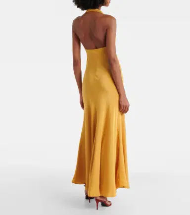 Rodarte Floral-appliqué silk crêpe gown | Thumbnail 5 Rodarte Floral-appliqué silk crêpe gown | Thumbnail 5