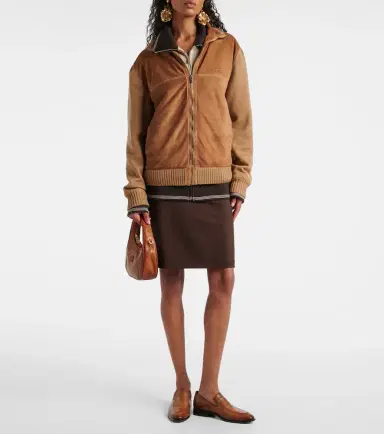 Miu Miu Leather jacket | Thumbnail 2 Miu Miu Leather jacket | Thumbnail 2