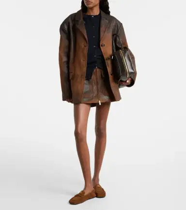 Miu Miu Suede miniskirt | Thumbnail 3