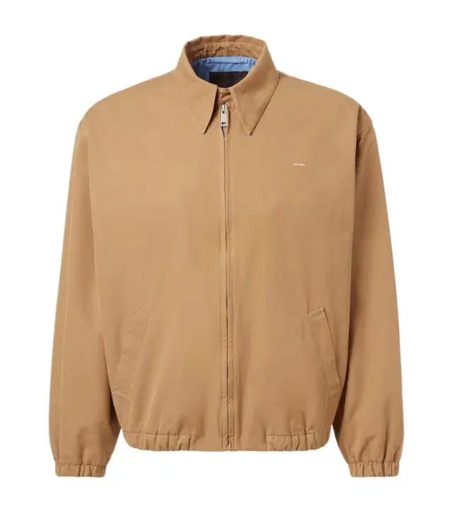 Logo cotton jacket