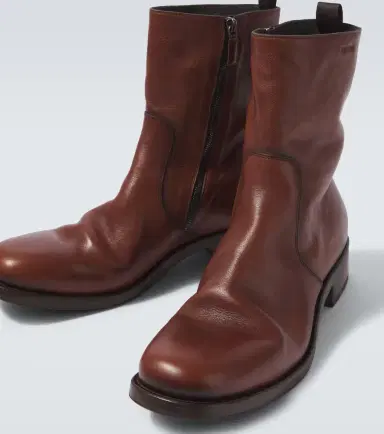 Prada Leather ankle boots | Thumbnail 2 Prada Leather ankle boots | Thumbnail 2