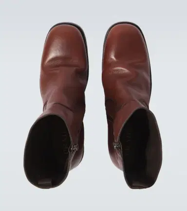Prada Leather ankle boots | Thumbnail 3 Prada Leather ankle boots | Thumbnail 3