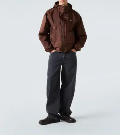 Prada Reversible hooded Re-Nylon jacket | Thumbnail 3