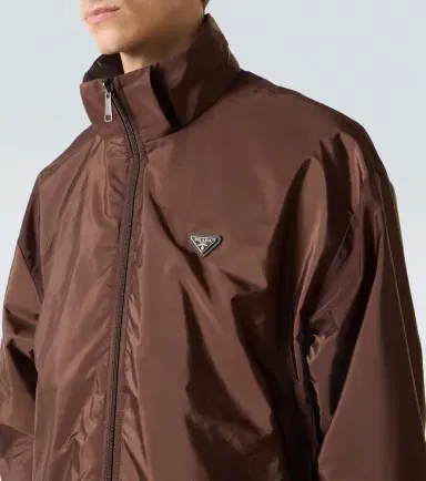 Prada Reversible hooded Re-Nylon jacket | Thumbnail 4