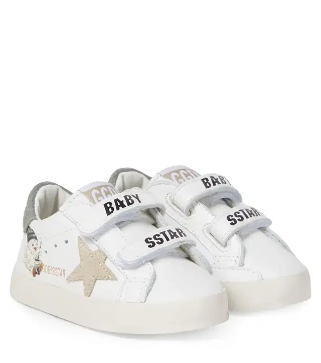 Golden Goose Kids Baby Old School leather sneakers