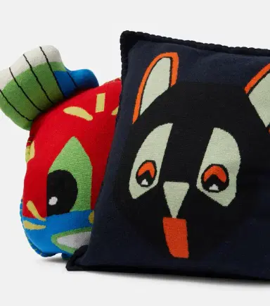 Loewe x Louis Wain wool jacquard cushion | Thumbnail 3