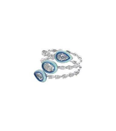 Kamyen Saturn 18kt white gold ring with diamonds | Thumbnail 1 Kamyen Saturn 18kt white gold ring with diamonds | Thumbnail 1