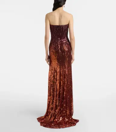 Jenny Packham Lior embellished corset gown | Thumbnail 3