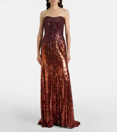 Jenny Packham Lior embellished corset gown | Thumbnail 5