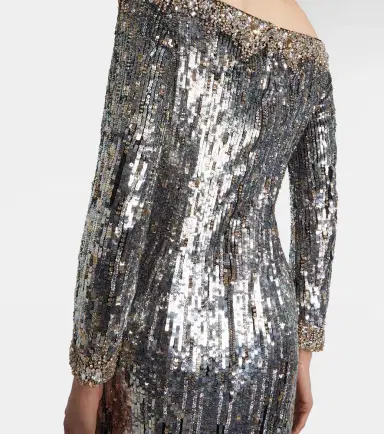 Jenny Packham Marine sequined gown | Thumbnail 4 Jenny Packham Marine sequined gown | Thumbnail 4