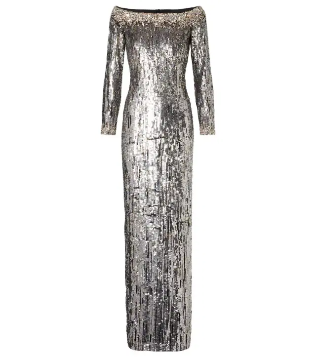 Jenny Packham Marine sequined gown