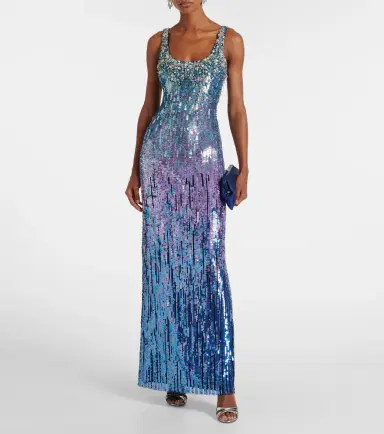 Jenny Packham Rosalie embellished gown | Thumbnail 3