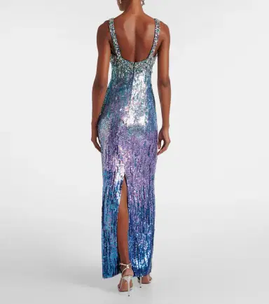 Jenny Packham Rosalie embellished gown | Thumbnail 4