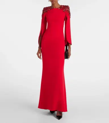 Jenny Packham Adeline embellished gown | Thumbnail 5