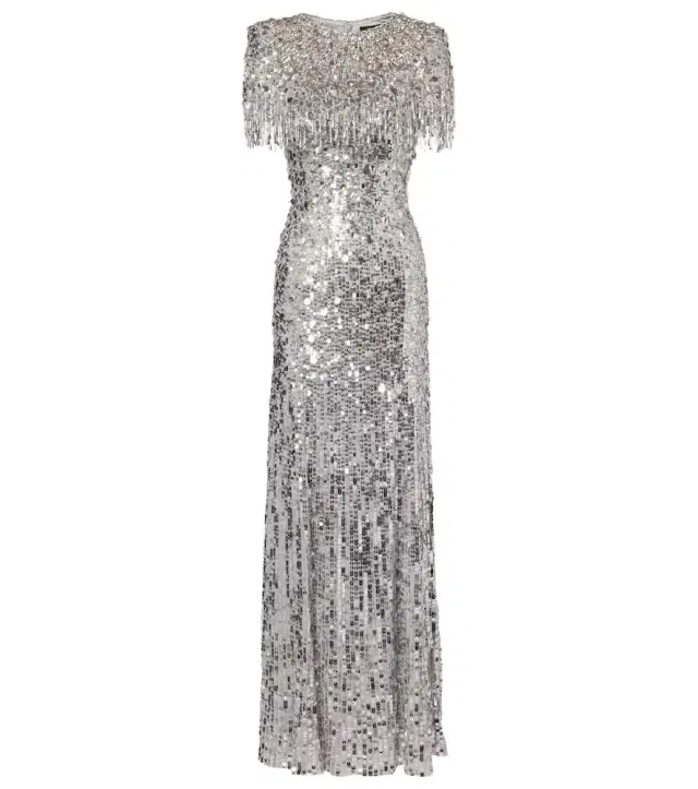 Jenny Packham Eugenie sequined gown