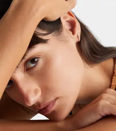 Repossi Berbere 18kt rose gold single earring with diamonds | Thumbnail 3 Repossi Berbere 18kt rose gold single earring with diamonds | Thumbnail 3
