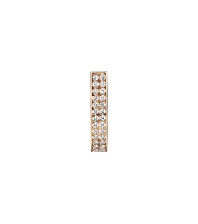 Repossi Berbere 18kt rose gold single earring with diamonds