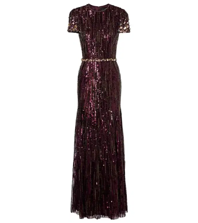 Ninetta sequined gown