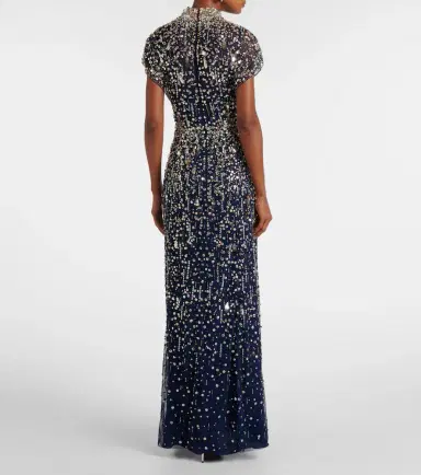 Jenny Packham Sylvie embellished gown | Thumbnail 4