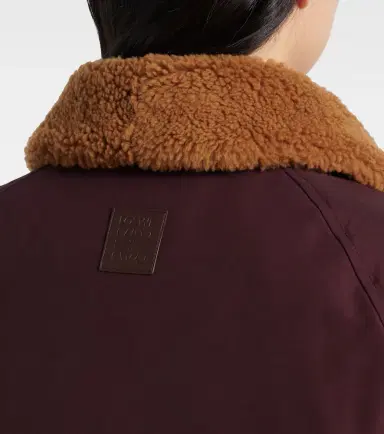 Loewe Shearling-lined cotton-blend puffer jacket | Thumbnail 3 Loewe Shearling-lined cotton-blend puffer jacket | Thumbnail 3