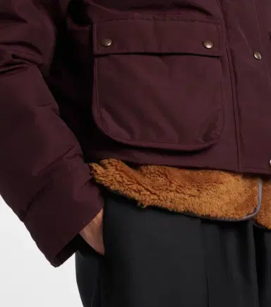 Loewe Shearling-lined cotton-blend puffer jacket | Thumbnail 5 Loewe Shearling-lined cotton-blend puffer jacket | Thumbnail 5