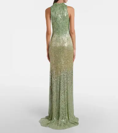 Jenny Packham Benue embellished halterneck gown | Thumbnail 2 Jenny Packham Benue embellished halterneck gown | Thumbnail 2