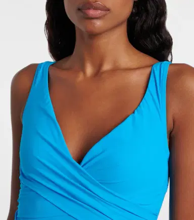Karla Colletto Basics draped swimsuit | Thumbnail 3