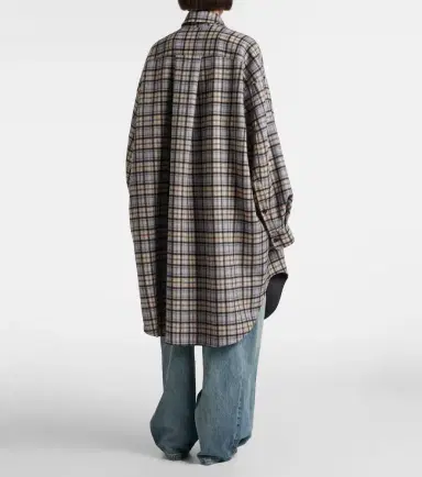 Loewe Reversible wool and cashmere coat | Thumbnail 7