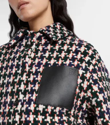 Loewe Leather-trimmed overshirt | Thumbnail 6 Loewe Leather-trimmed overshirt | Thumbnail 6