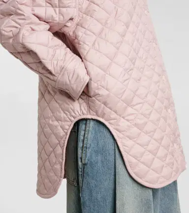 Loewe Anagram quilted leather-trimmed jacket | Thumbnail 2