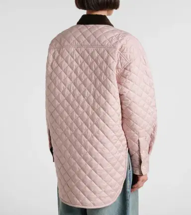 Loewe Anagram quilted leather-trimmed jacket | Thumbnail 3