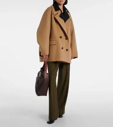 Loewe Oversized wool peacoat | Thumbnail 3