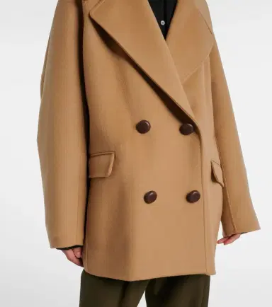Loewe Oversized wool peacoat | Thumbnail 4