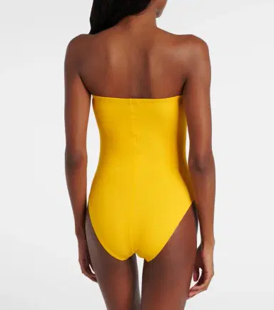 Karla Colletto Tess floral-appliqué swimsuit | Thumbnail 5