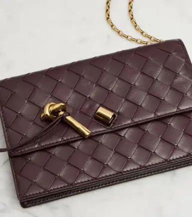 Bottega Veneta Andiamo Intrecciato leather wallet on chain | Thumbnail 3 Bottega Veneta Andiamo Intrecciato leather wallet on chain | Thumbnail 3