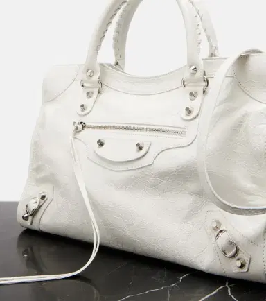 Balenciaga Le City Medium leather tote bag | Thumbnail 3