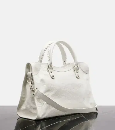 Balenciaga Le City Medium leather tote bag | Thumbnail 4